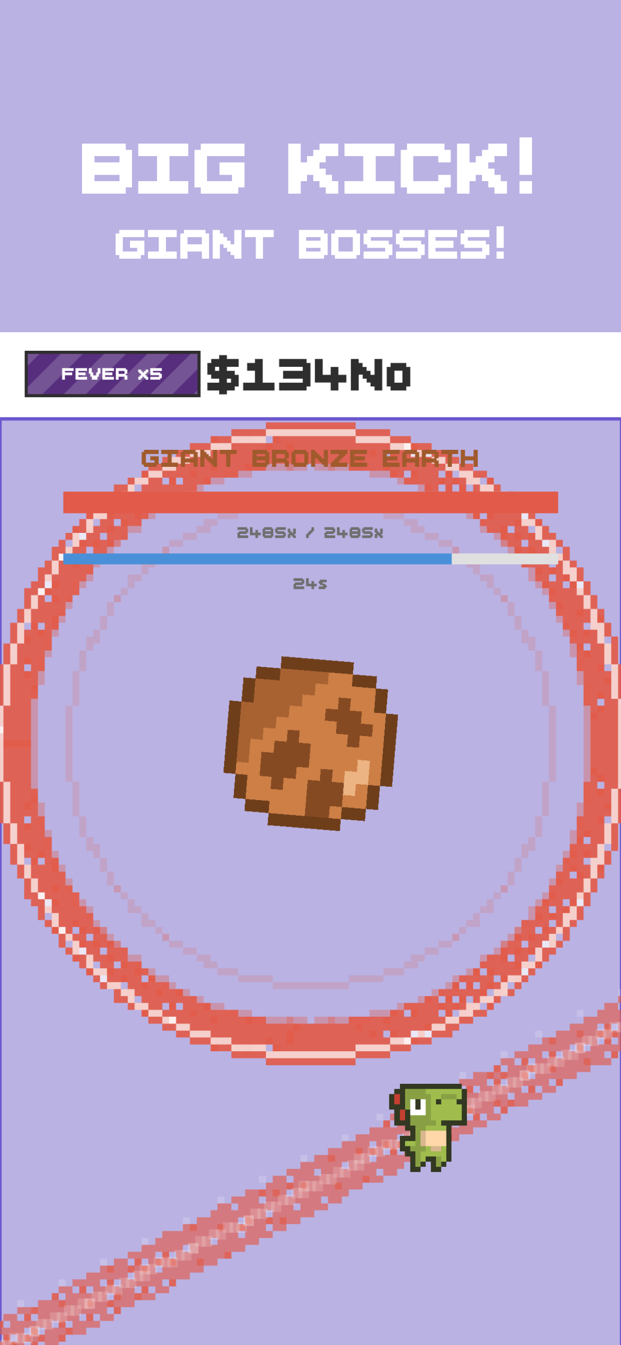 Dino Kick: Idle Rush screenshot 3