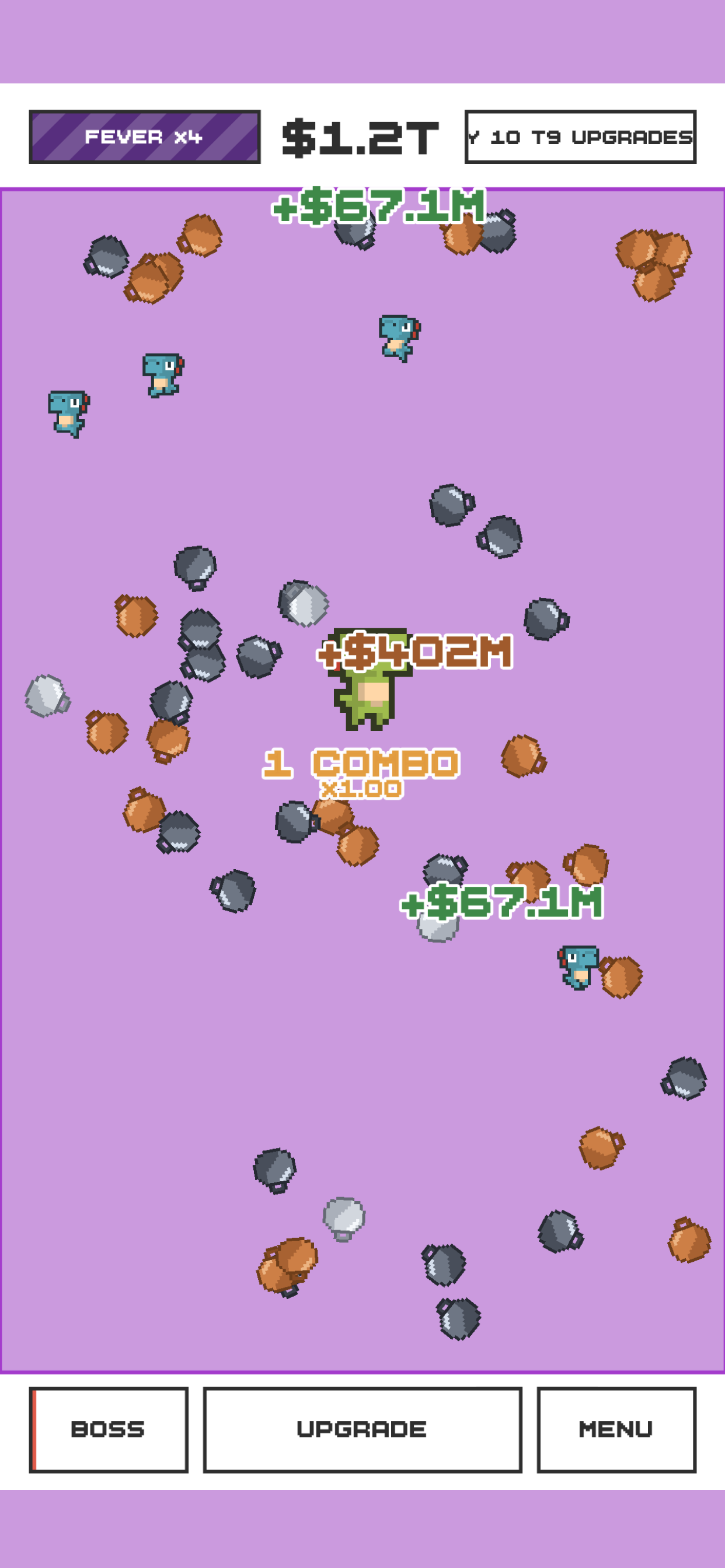 Dino Kick: Idle Rush screenshot 8